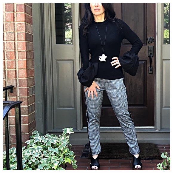 ✨LAST ONE✨Jacquard side pocket skinny pants - Picture 5 of 8